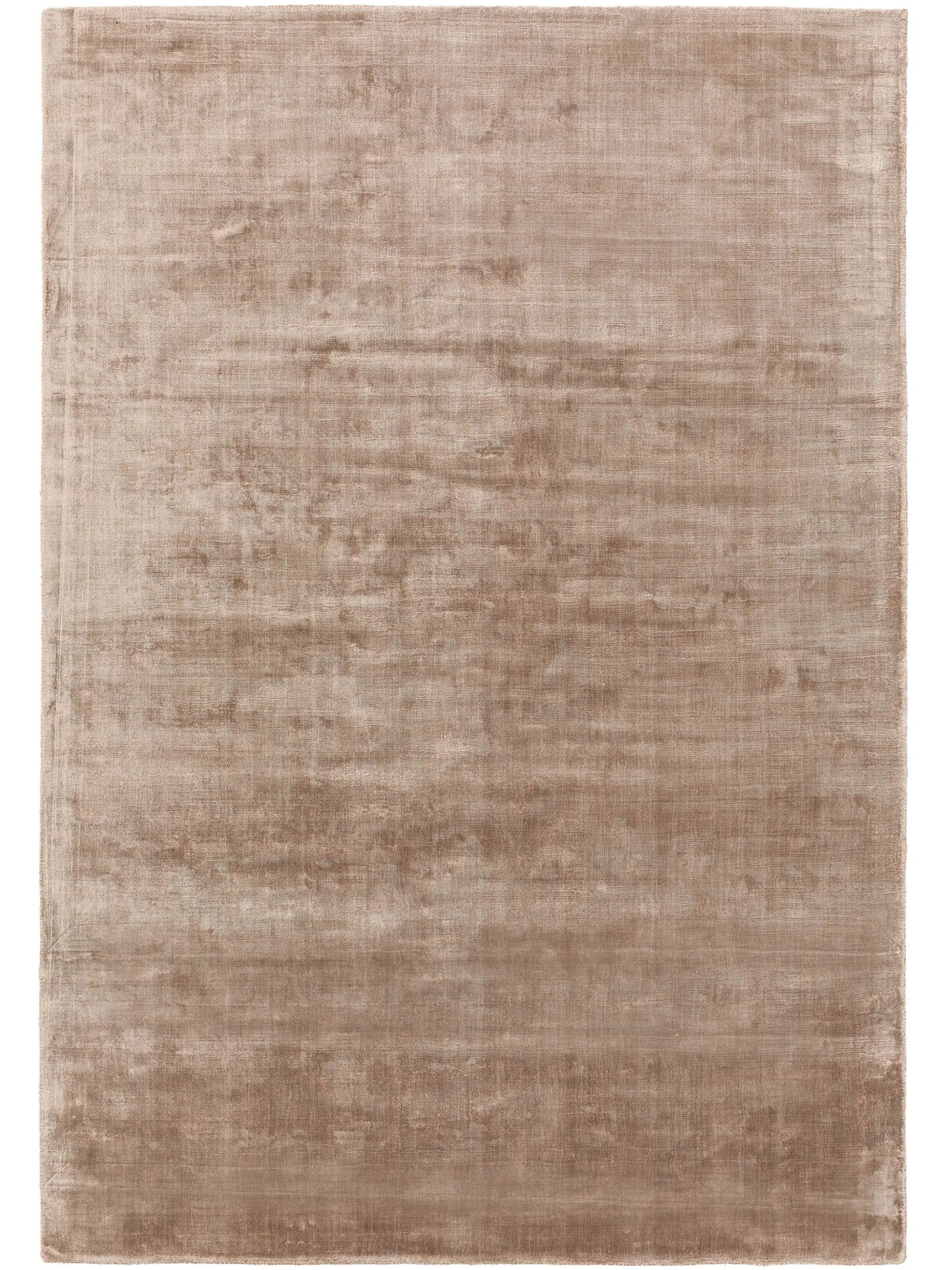 Luxus Fellteppich Taupe